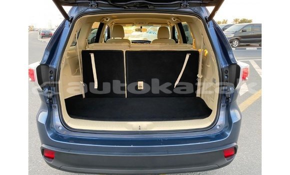 Buy Import Toyota Highlander Blue Car in Import - Dubai in Akmecet Buy Import Toyota Highlander Blue Car in Import - Dubai in Akmecet