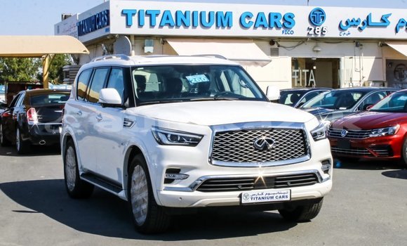 Buy Import Infiniti Q White Car in Import - Dubai in Akmecet