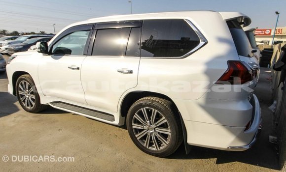 Buy Import Lexus LX White Car in Import - Dubai in Akmecet