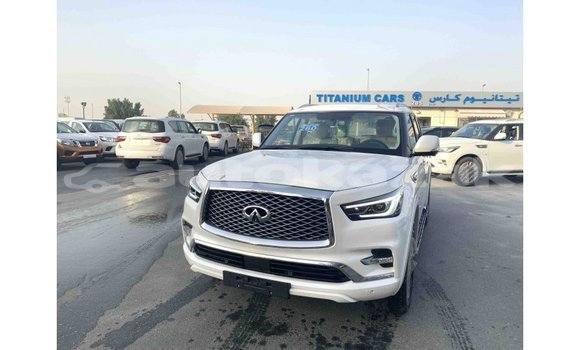 Buy Import Infiniti Q White Car in Import - Dubai in Akmecet