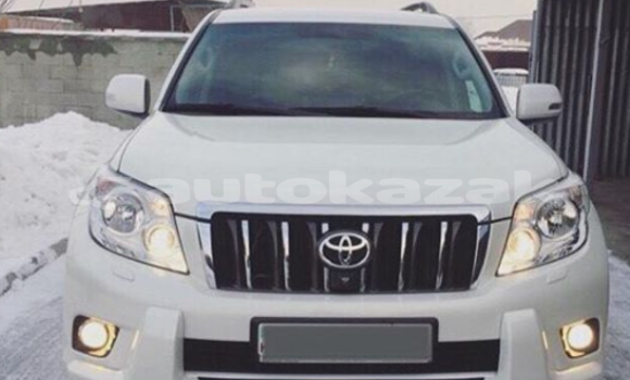 Buy Used Toyota Land Cruiser Prado White Car in Almaty in Almati