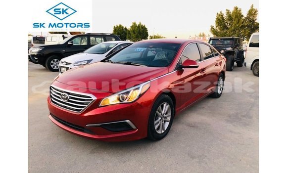 Buy Import Hyundai Sonata Red Car in Import - Dubai in Akmecet
