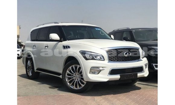 Buy Import Infiniti Q White Car in Import - Dubai in Akmecet