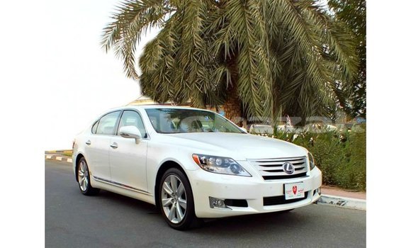 Buy Import Lexus LS White Car in Import - Dubai in Akmecet