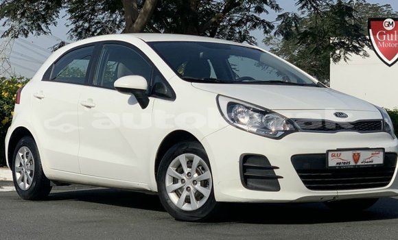 Buy Import Kia Rio White Car in Import - Dubai in Akmecet