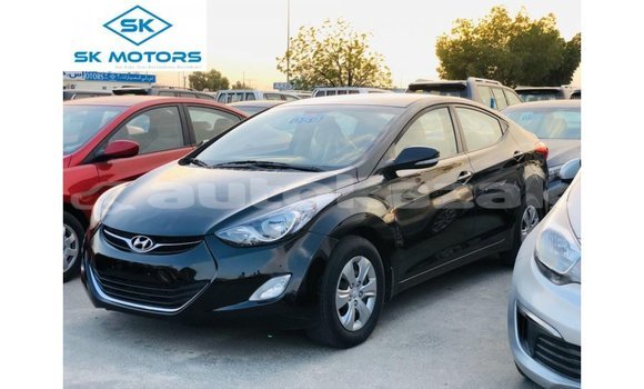 Buy Import Hyundai Elantra Black Car in Import - Dubai in Akmecet