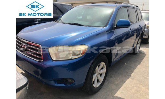 Buy Import Toyota Highlander Blue Car in Import - Dubai in Akmecet Buy Import Toyota Highlander Blue Car in Import - Dubai in Akmecet
