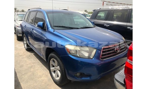 Buy Import Toyota Highlander Blue Car in Import - Dubai in Akmecet Buy Import Toyota Highlander Blue Car in Import - Dubai in Akmecet