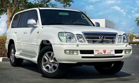 Buy Import Lexus LX White Car in Import - Dubai in Akmecet