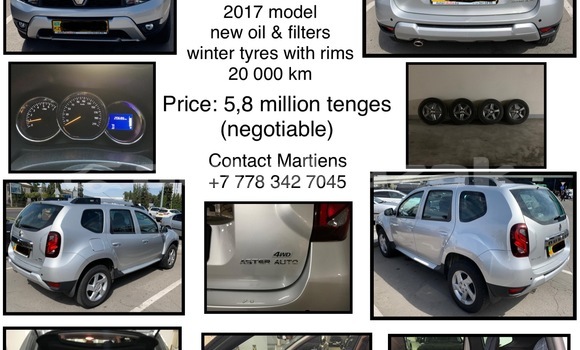 Buy Used Renault Duster Silver Car in Almati in Almati Buy Used Renault Duster Silver Car in Almati in Almati