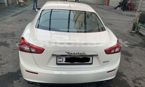 Buy Used Maserati Ghibli White Car in Almaty in Almati Buy Used Maserati Ghibli White Car in Almaty in Almati