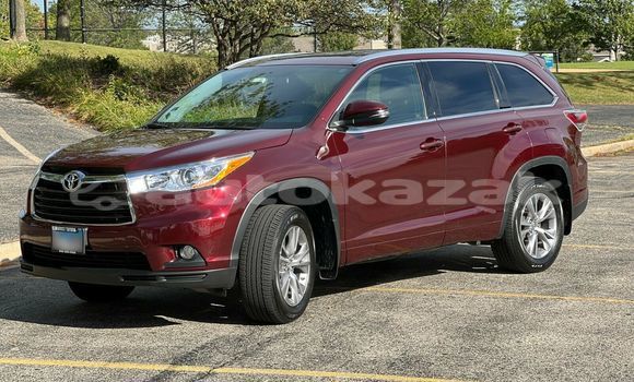 Buy Used Toyota Highlander Red Car in Almaty in Almati Buy Used Toyota Highlander Red Car in Almaty in Almati