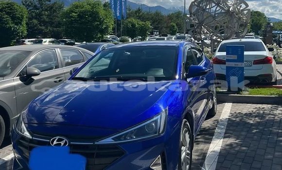 Buy Used Hyundai Elantra Blue Car in Almaty in Almati Buy Used Hyundai Elantra Blue Car in Almaty in Almati