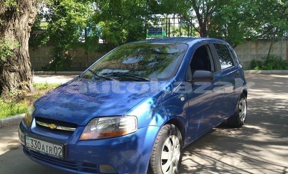 Buy Used Chevrolet Aveo Blue Car in Almaty in Almati