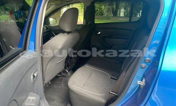 Buy Used Renault Sandero Blue Car in Almaty in Almati Buy Used Renault Sandero Blue Car in Almaty in Almati