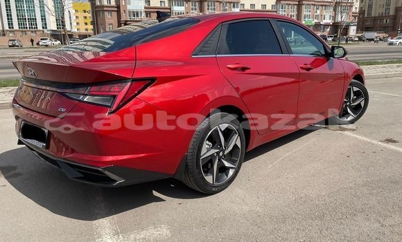 Buy Used Hyundai Elantra Red Car in Astana in Akmola