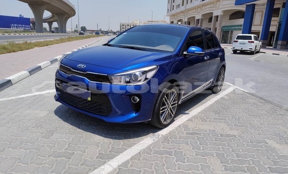 Buy Used Kia Rio Blue Car in Astana in Akmola