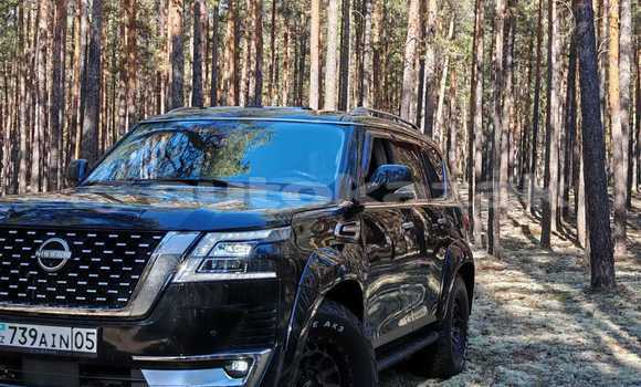 Buy Used Nissan Patrol Black Car in Astana in Akmola