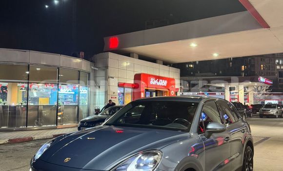 Buy Used Porsche Cayenne Blue Car in Georgiyev in Taraz Buy Used Porsche Cayenne Blue Car in Georgiyev in Taraz