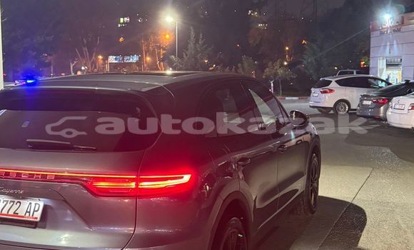 Buy Used Porsche Cayenne Blue Car in Georgiyev in Taraz Buy Used Porsche Cayenne Blue Car in Georgiyev in Taraz