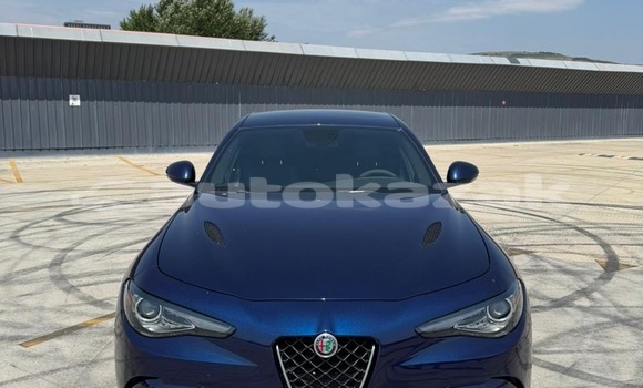Buy Used Alfa Romeo Giulia Blue Car in Georgiyev in Taraz