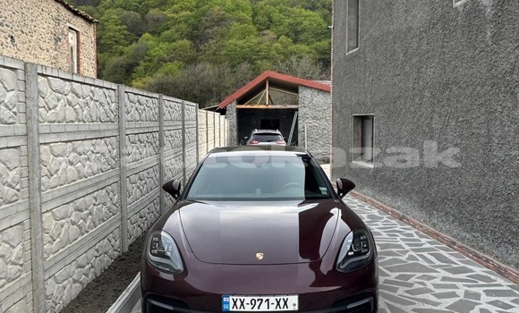Buy Used Porsche Panamera Red Car in Georgiyev in Taraz