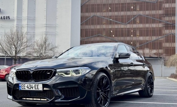 Buy Used BMW M5 Black Car in Georgiyev in Taraz