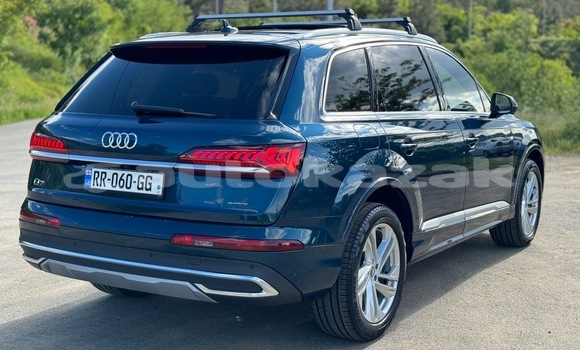 Buy Used Audi Q7 Blue Car in Georgiyev in Taraz Buy Used Audi Q7 Blue Car in Georgiyev in Taraz