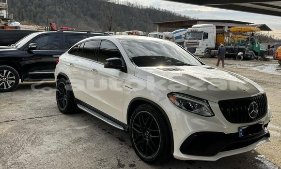 Buy Used Mercedes-Benz GLE Coupe White Car in Georgiyev in Taraz