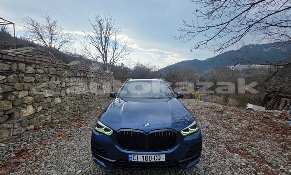 Buy Used BMW X5 Blue Car in Georgiyev in Taraz