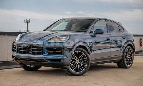 Buy Used Porsche Cayenne Blue Car in Georgiyev in Taraz