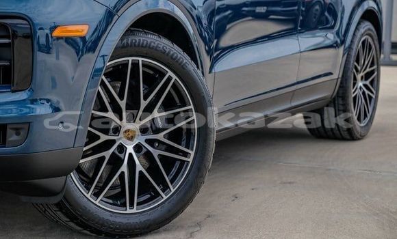 Buy Used Porsche Cayenne Blue Car in Georgiyev in Taraz Buy Used Porsche Cayenne Blue Car in Georgiyev in Taraz