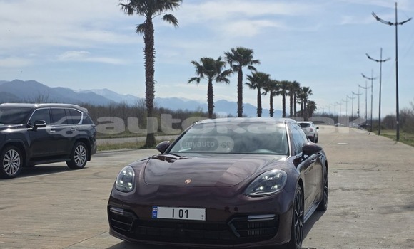 Buy Used Porsche Panamera Red Car in Georgiyev in Taraz