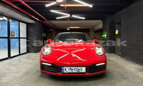 Buy Used Porsche 911 Red Car in Georgiyev in Taraz