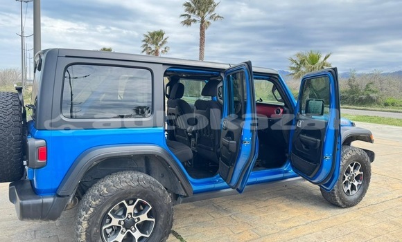 Buy Used Jeep Wrangler Blue Car in Georgiyev in Taraz Buy Used Jeep Wrangler Blue Car in Georgiyev in Taraz