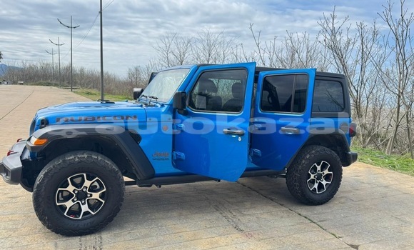 Buy Used Jeep Wrangler Blue Car in Georgiyev in Taraz Buy Used Jeep Wrangler Blue Car in Georgiyev in Taraz