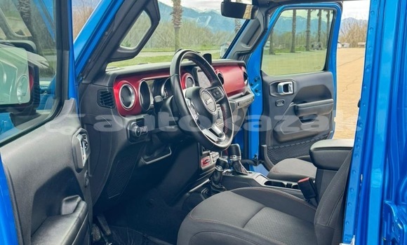 Buy Used Jeep Wrangler Blue Car in Georgiyev in Taraz Buy Used Jeep Wrangler Blue Car in Georgiyev in Taraz
