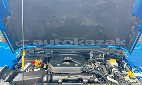Buy Used Jeep Wrangler Blue Car in Georgiyev in Taraz Buy Used Jeep Wrangler Blue Car in Georgiyev in Taraz