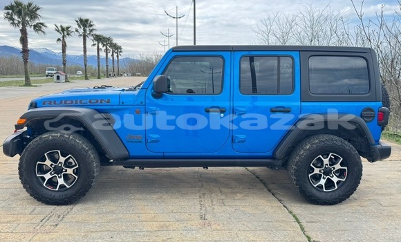 Buy Used Jeep Wrangler Blue Car in Georgiyev in Taraz Buy Used Jeep Wrangler Blue Car in Georgiyev in Taraz