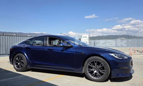 Buy Used Tesla Model S Blue Car in Georgiyev in Taraz Buy Used Tesla Model S Blue Car in Georgiyev in Taraz