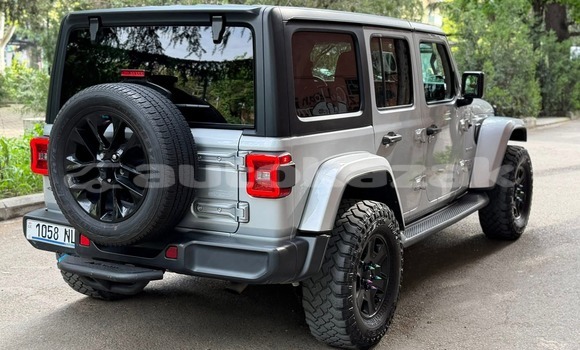 Buy Import Jeep Wrangler Silver Car in Almati in Almati Buy Import Jeep Wrangler Silver Car in Almati in Almati