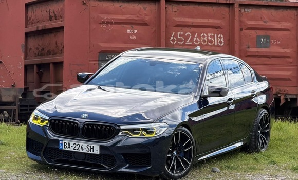 Buy Used BMW 5–Series Black Car in Georgiyev in Taraz