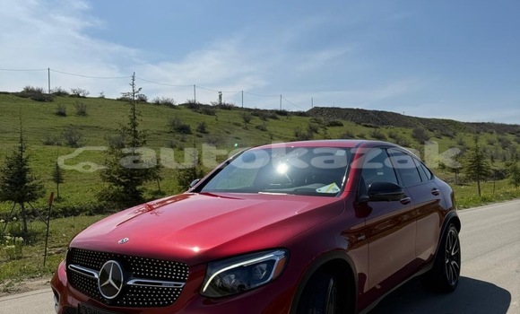 Buy Used Mercedes-Benz GLC Coupe Red Car in Georgiyev in Taraz