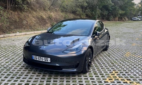 Buy Used Tesla Model 3 Black Car in Georgiyev in Taraz