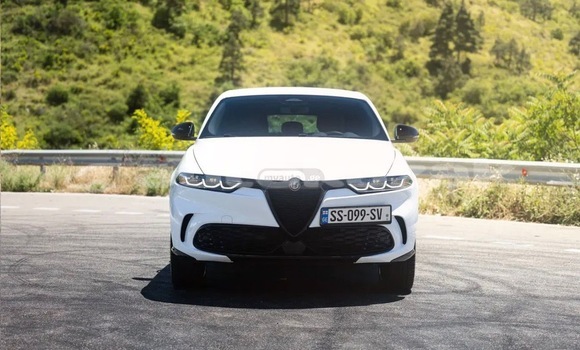 Buy Used Alfa Romeo Stelvio White Car in Georgiyev in Taraz