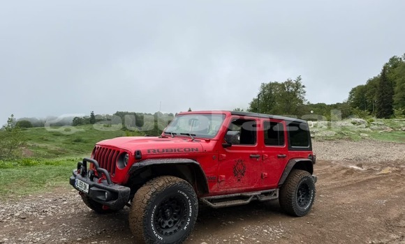 Buy Used Jeep Wrangler Red Car in Georgiyev in Taraz