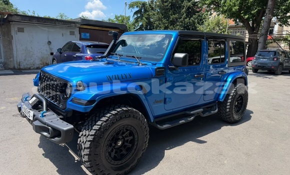 Buy Used Jeep Wrangler Blue Car in Georgiyev in Taraz