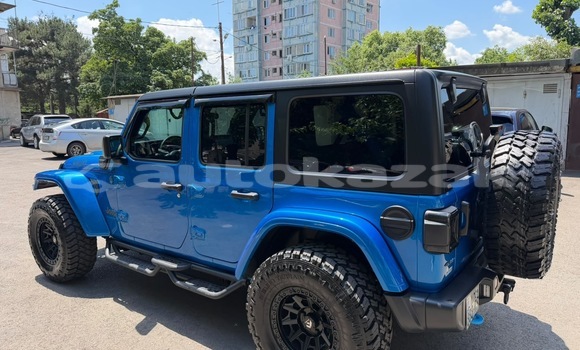 Buy Used Jeep Wrangler Blue Car in Georgiyev in Taraz Buy Used Jeep Wrangler Blue Car in Georgiyev in Taraz