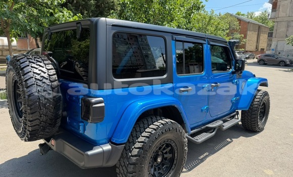 Buy Used Jeep Wrangler Blue Car in Georgiyev in Taraz Buy Used Jeep Wrangler Blue Car in Georgiyev in Taraz