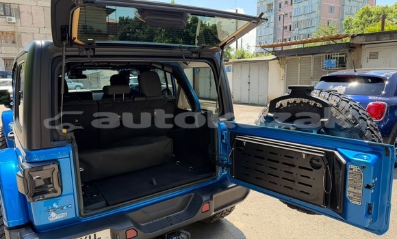 Buy Used Jeep Wrangler Blue Car in Georgiyev in Taraz Buy Used Jeep Wrangler Blue Car in Georgiyev in Taraz